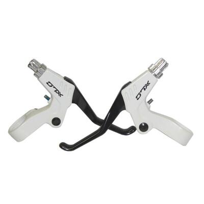 Coppia di leve dei freni in alluminio XLC bl-v01 rapidfire/v-brake