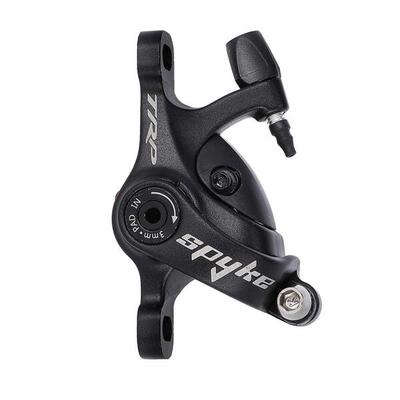 TRP Scheibenbremse Spyke mech. schwarz, für MTB Hebel, Alu-Arm