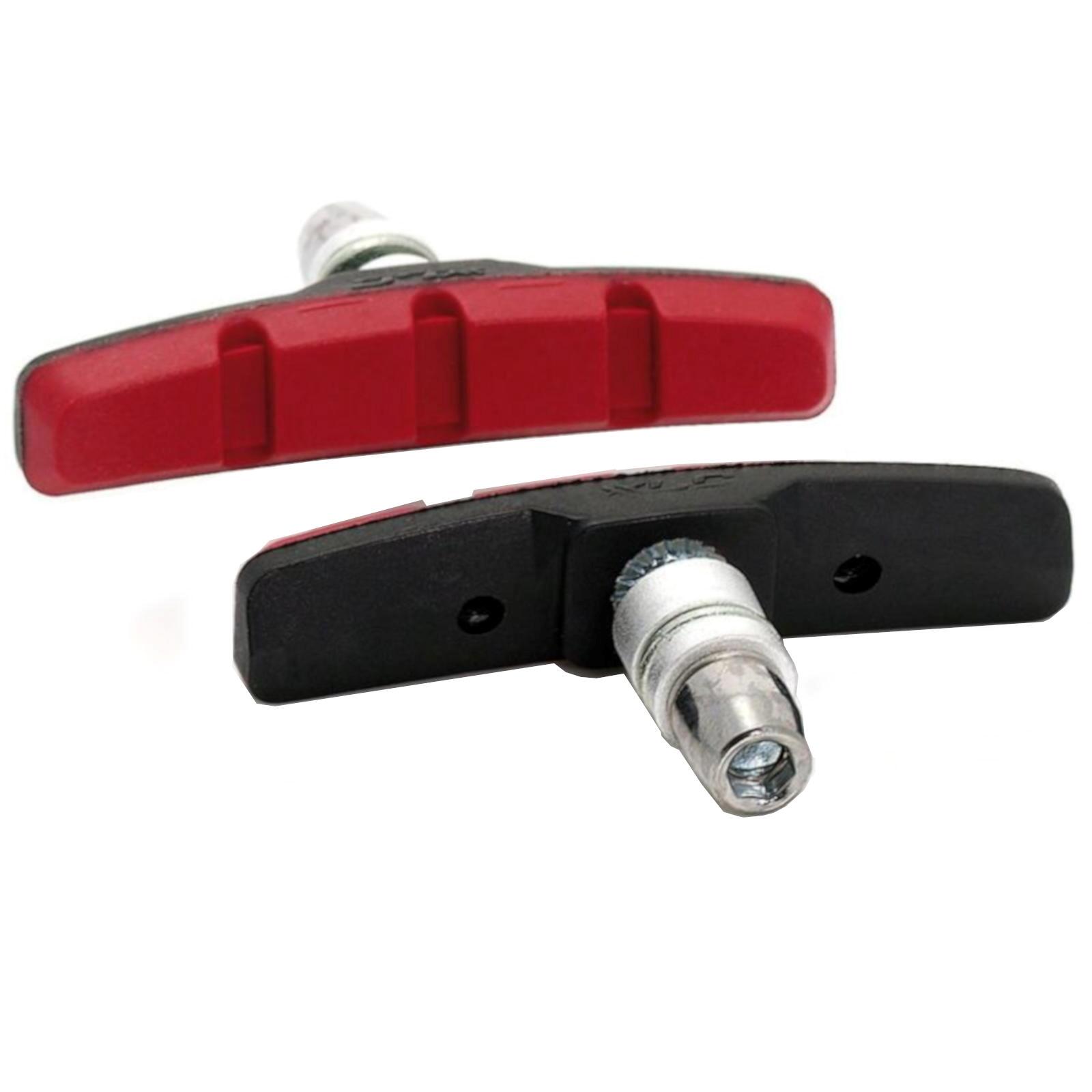 Szczęka Hamulcowa Bs-V01 V-Brake 70Mm Czarno/Czerwona Zestaw 4 Szt.