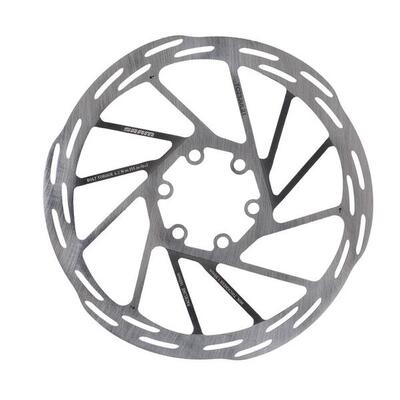 Schijf paceline rounded 160mm zilver