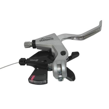 Shimano S+B-Hebel Altus ST-M310 2-Finger 8-fach, rechts, V-Brake, 2050mm, silber