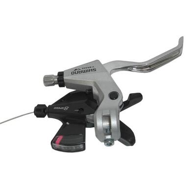 Shimano S+B-Hebel Altus ST-M310 2-Finger 8-fach. rechts. V-Brake. 2050mm. silber