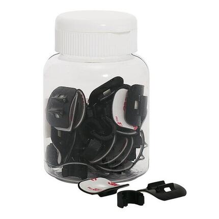 Support adhésif guide câble hydraulique XLC BR-X08 (x30)