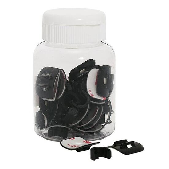 Support adhésif guide câble hydraulique XLC BR-X08 (x30)