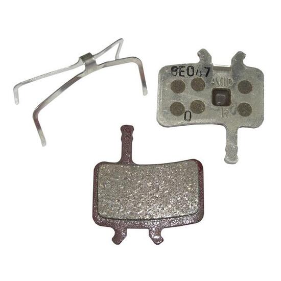 Targhe Sram Organic Al Back Disc Brake Pad 1 Set