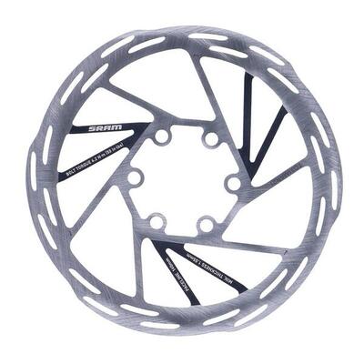 Schijf paceline rounded 140mm zilver