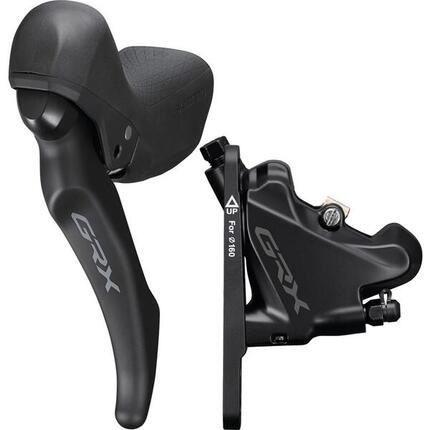 Shimano Scheibenbremse GRX RX 4002 hydr VR, links, 1000mm, sw, m. Hebel BLRX600
