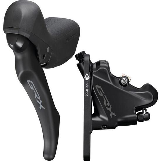 Shimano Scheibenbremse GRX RX 4002 hydr VR, links, 1000mm, sw, m. Hebel BLRX600