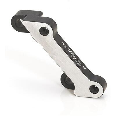 XLC Scheibenbremsadapter für IS-Bremse IS-Gabel VR Ø 203mm, HR Ø180mm BR-X29