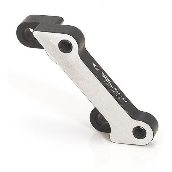 XLC Scheibenbremsadapter für IS-Bremse IS-Gabel VR Ø 203mm, HR Ø180mm BR-X29