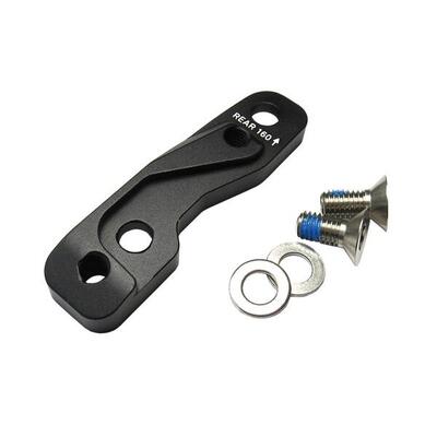 Schijfrem adapter voor vlakke montage - hr 160mm