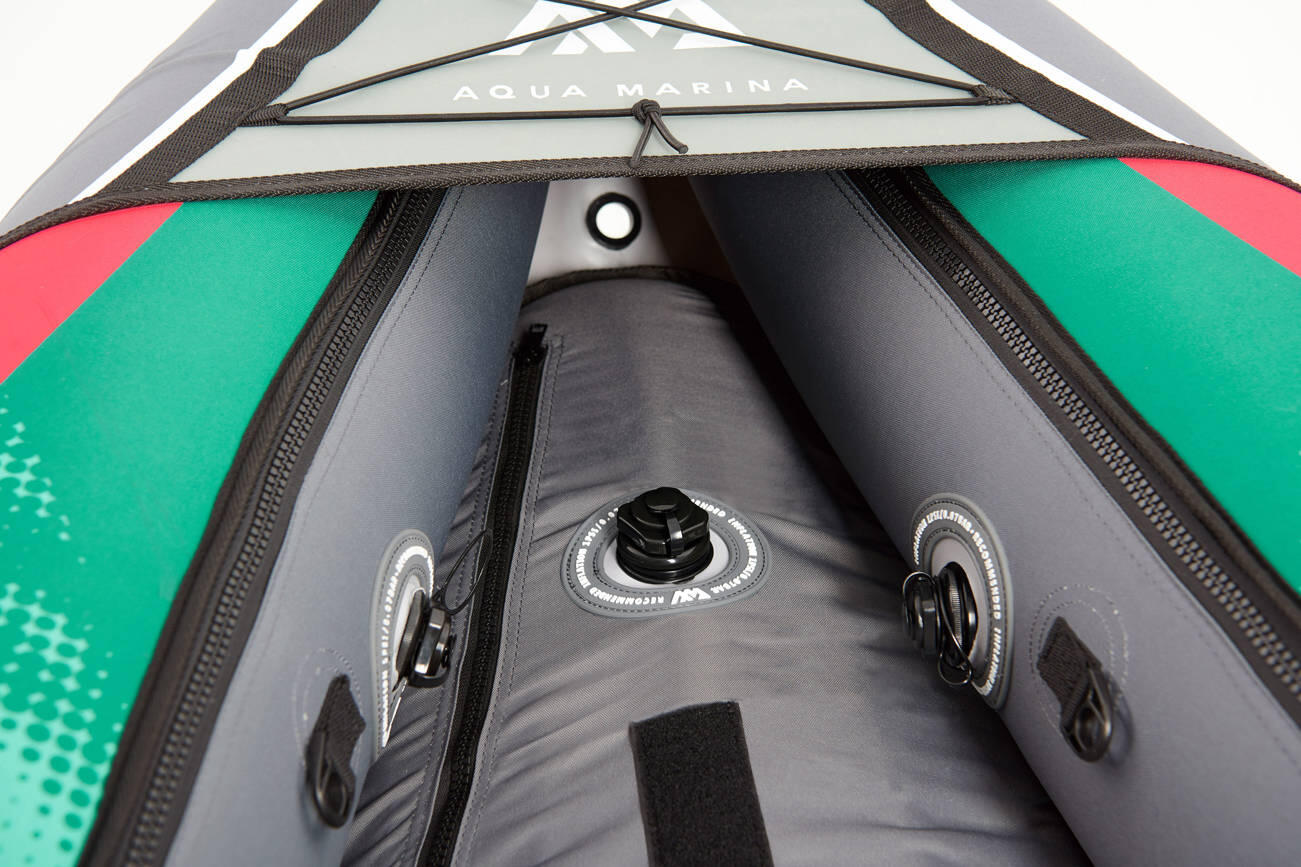 Kayak gonflable 1 place Aqua Marina Laxo 285 – balades lac & rivière 4/7