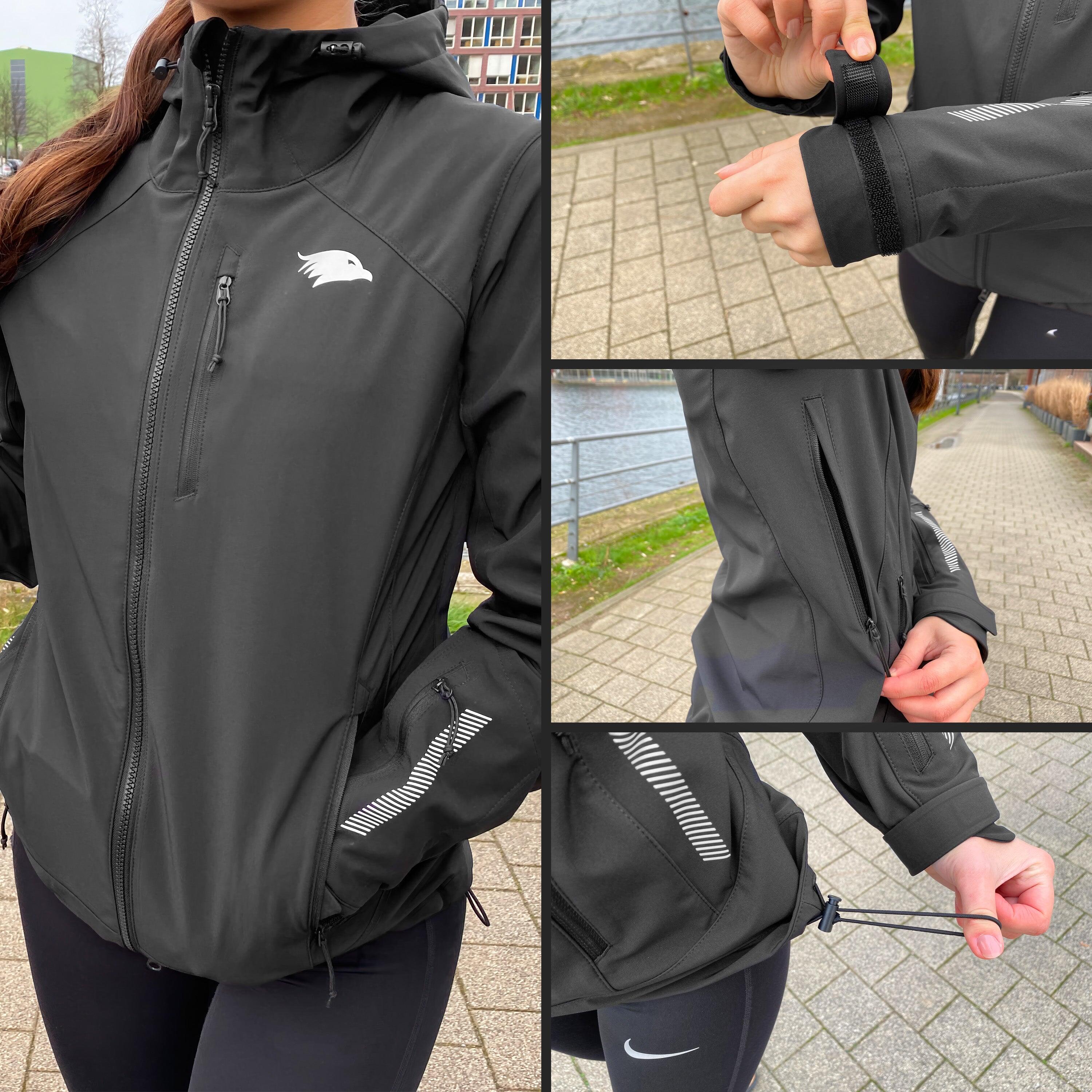 Veste fonctionnelle réfléchissante - Femme réfléchissant noir 5/7