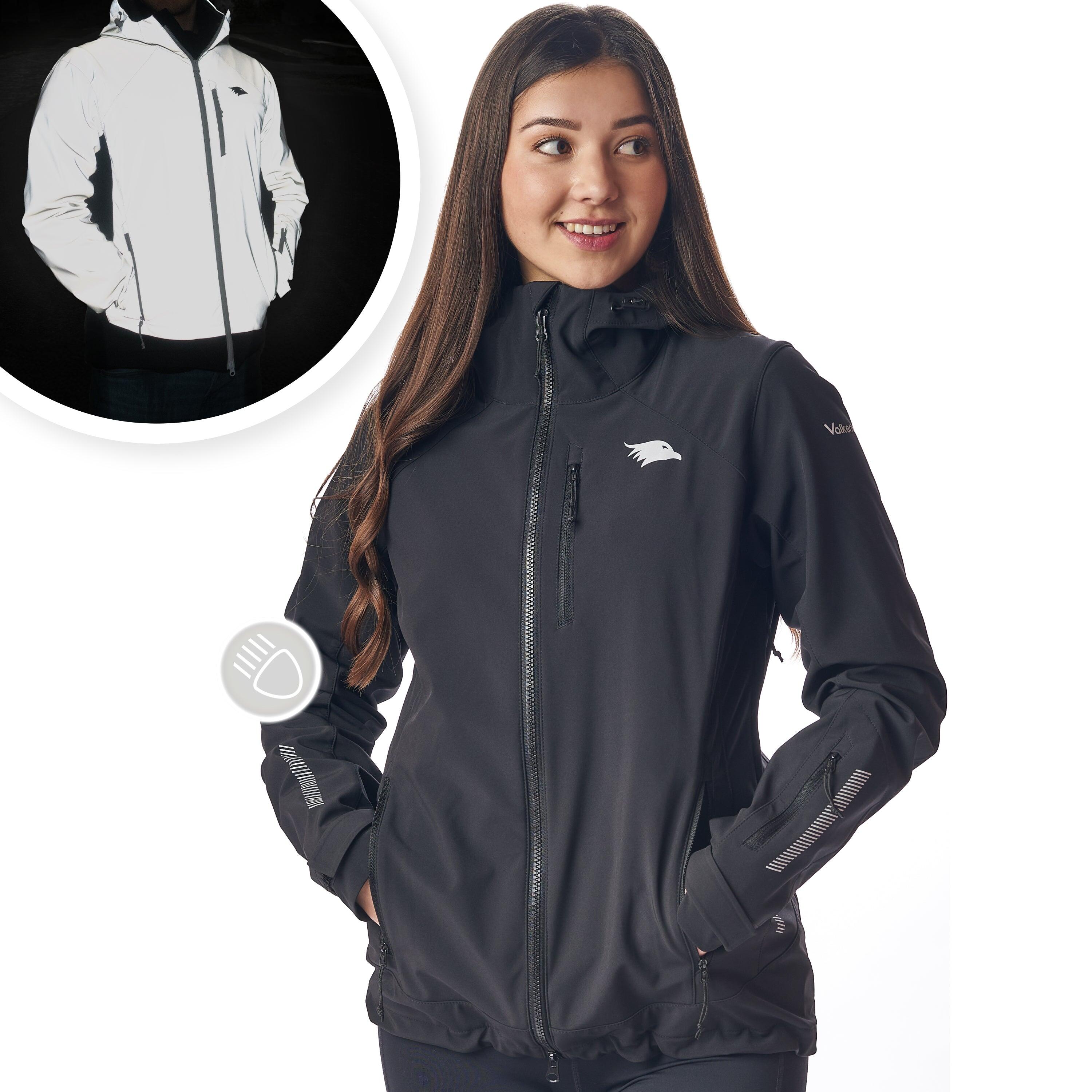Veste fonctionnelle réfléchissante - Femme réfléchissant noir 3/7