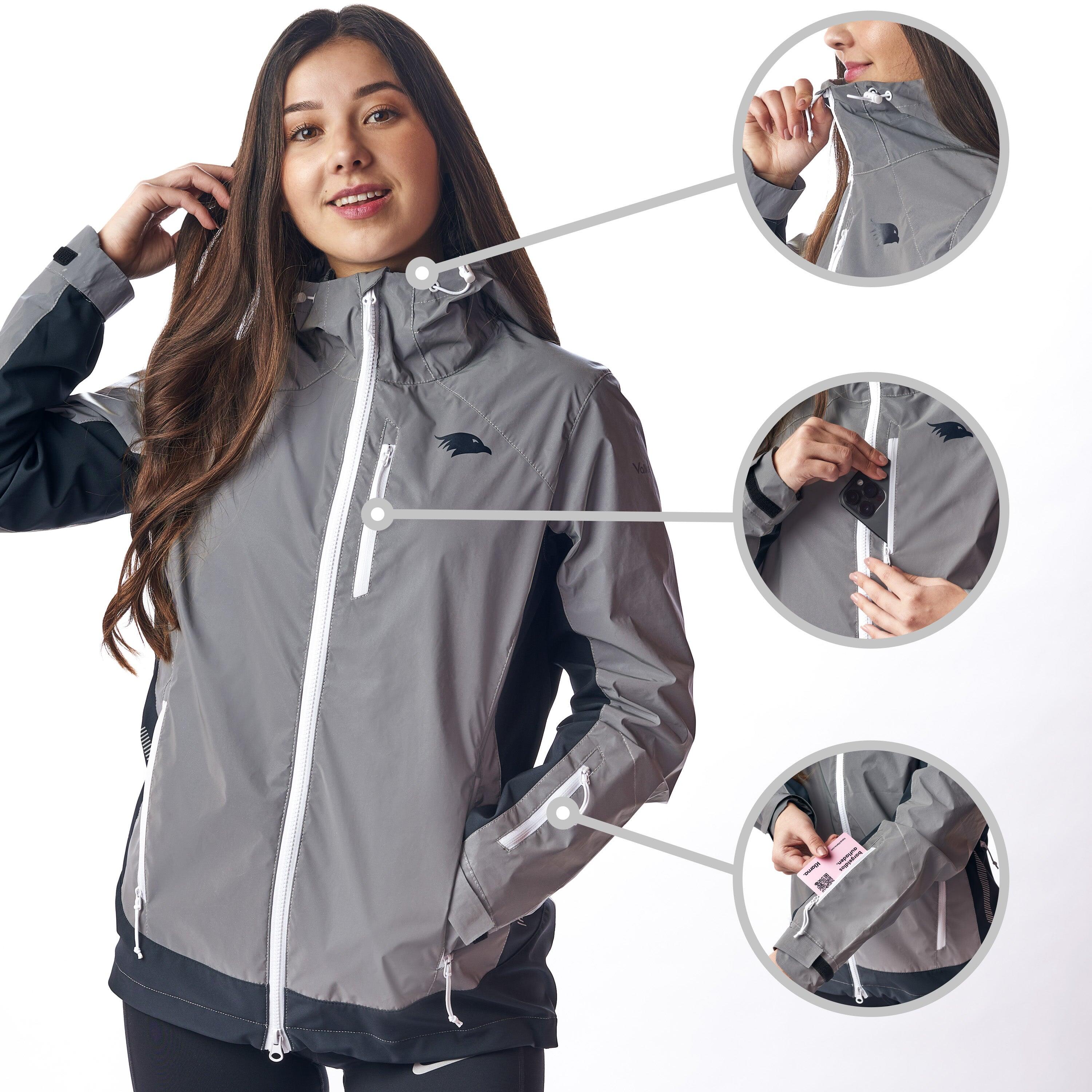Veste fonctionnelle réfléchissante - Femme réfléchissant gris 4/7