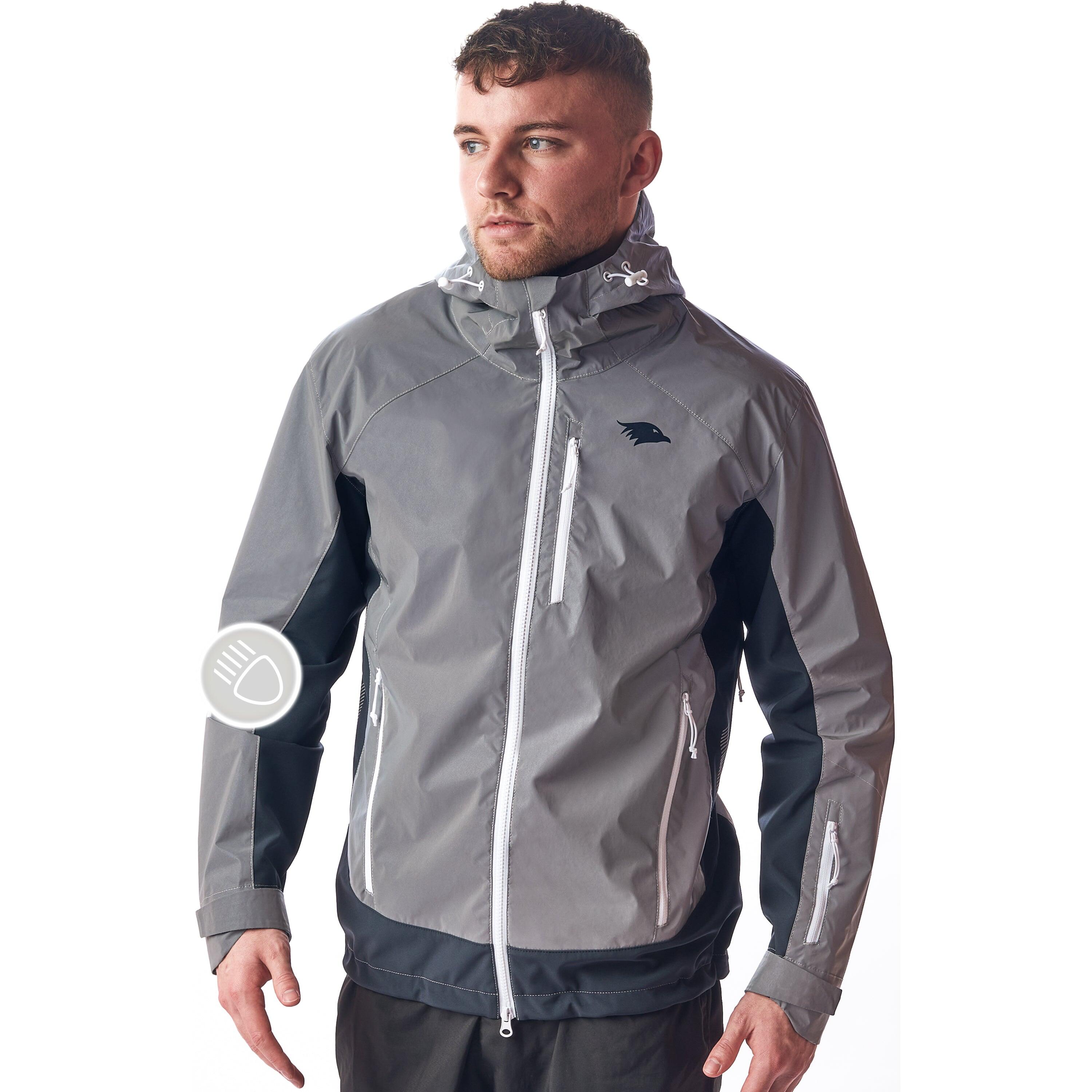 Jaqueta funcional refletiva - Masculino refletivo cinza
