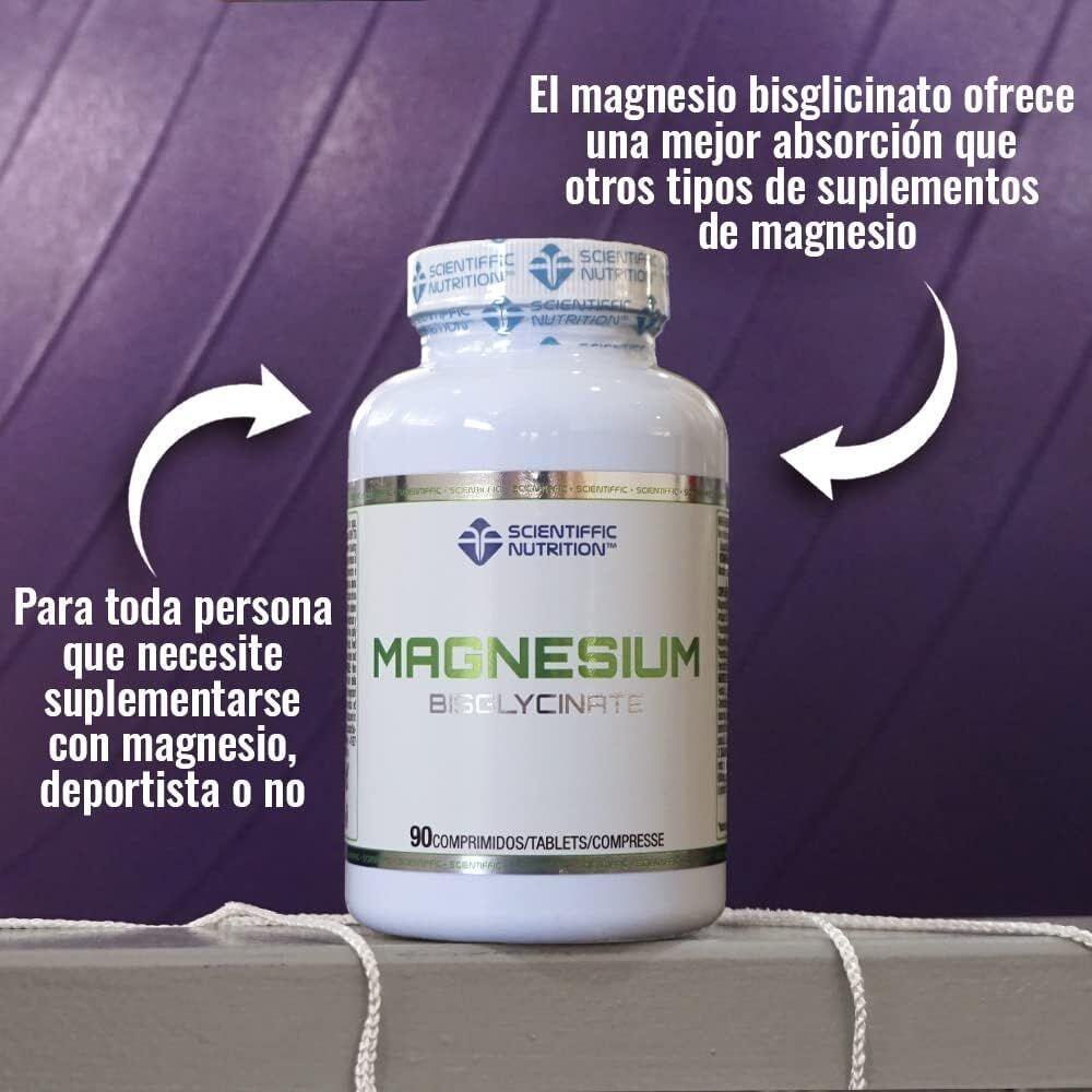 Magnesio Bisglicinato 90 comprimidos Scientiffic Nutrition 3/3