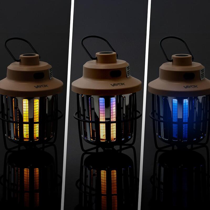Lampa owadobójcza UV VAYOX VA0336 na komary muchy akumulatorowa