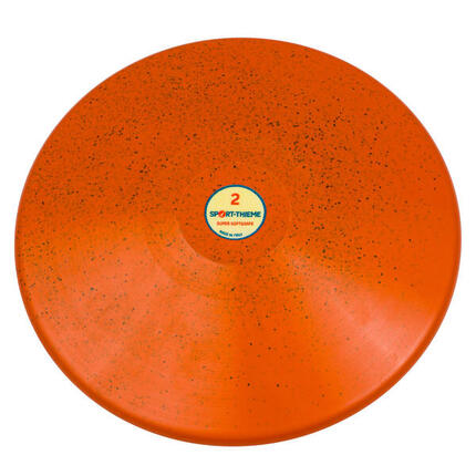 Übungsdiskus Super 2 kg Leichtathletik Unisex Orange