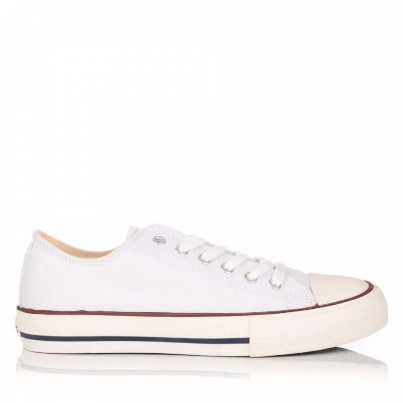 Zapatillas Lona Hombre Victoria Tribu Basket Lona Blanco 4/6