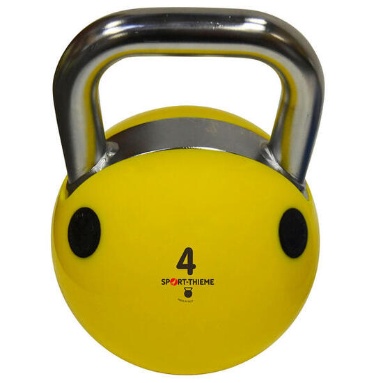 Kettlebell Soft 4 kg Gelb Gewichtheben Unisex Gelb