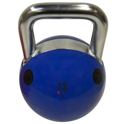 Kettlebell Soft 12 kg Blau Gewichtheben Unisex Blau