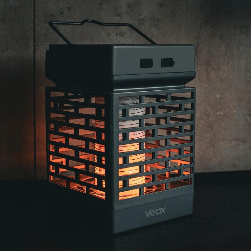 Lampa owadobójcza UV VAYOX VA0335 na komary muchy akumulatorowa solarna