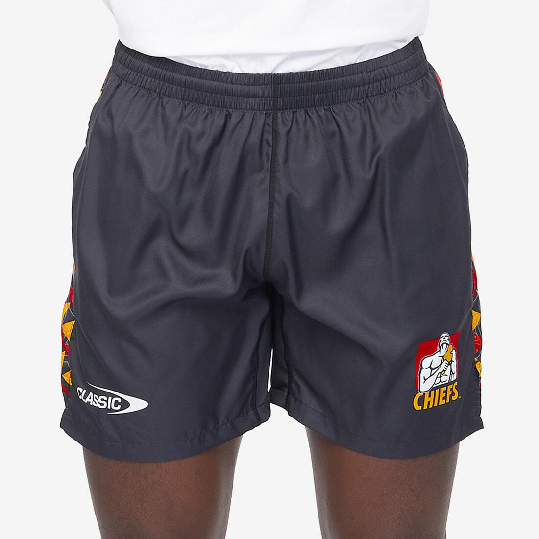 CLASSIC Pantaloncini Performance Gym Chiefs Nrl Uomo 1-retail Nero