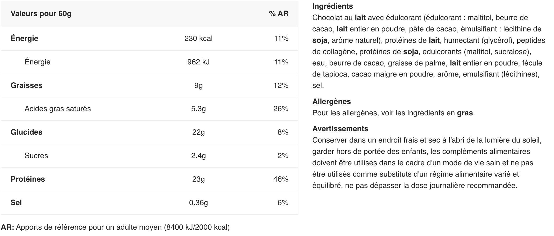 Protein Joy 38% Low Sugar - Crunchy Vanille ice - 12 x 60 g 2/5