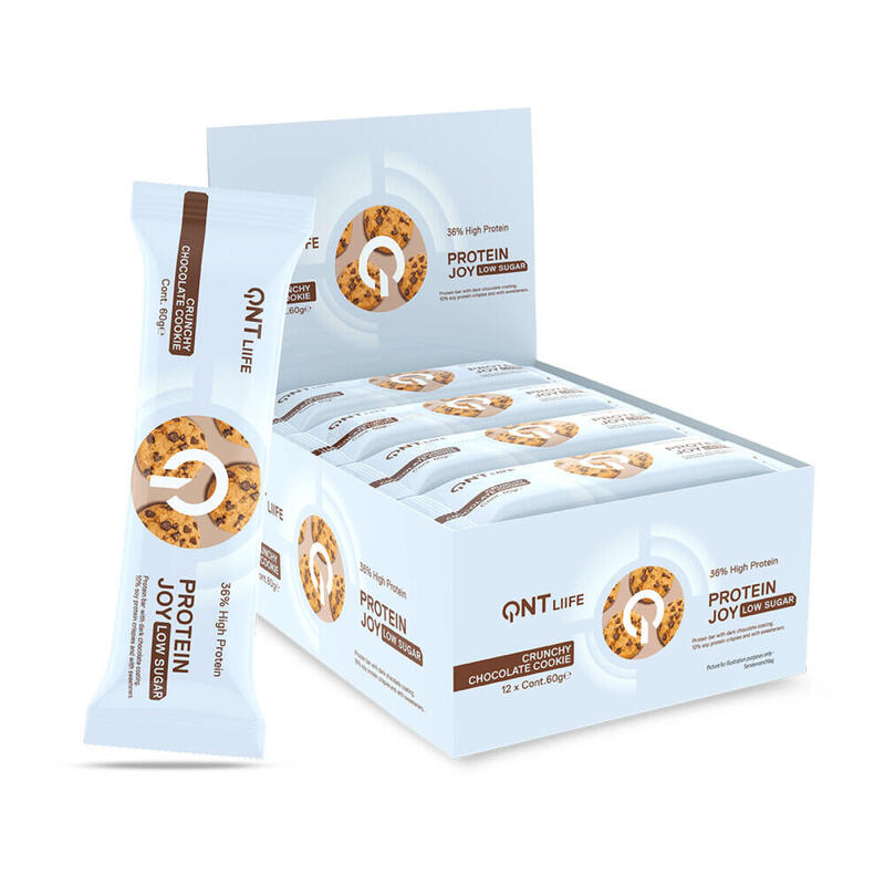 Protein Joy 36% Baixo Teor de Açúcar - Bolacha Crocante de Chocolate - 12 x 60 g Exclusivo Online                      3 cores disponíveis
 44,99€  Preço por quantidade 62,49€kg QNT Protein Joy 36% Baixo Teor de Açúcar - Bolacha Crocante de Chocolate - 12 x 60 gVendido e expedido por: Outdoor Lux  
