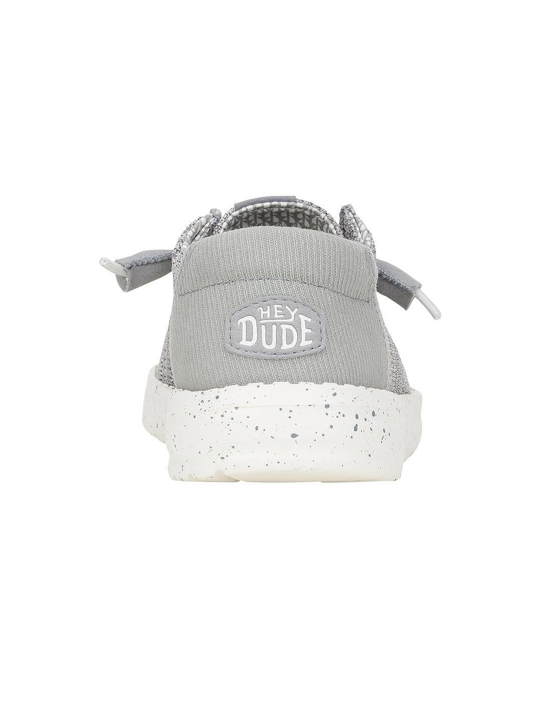 Zapatillas para Mujer Hey dude Wendy stretch box Gris 5/5