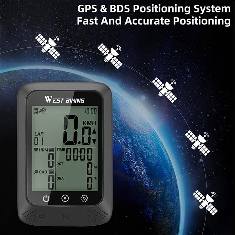 GPS cyklocomputer pro horsroad a silniční cyklistiku 3/7