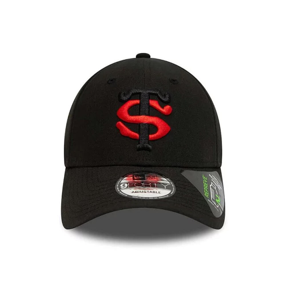 STADE TOULOUSAIN Pet New Era Stade Toulousain 9forty Verstelbaar Zwart Volwassenen