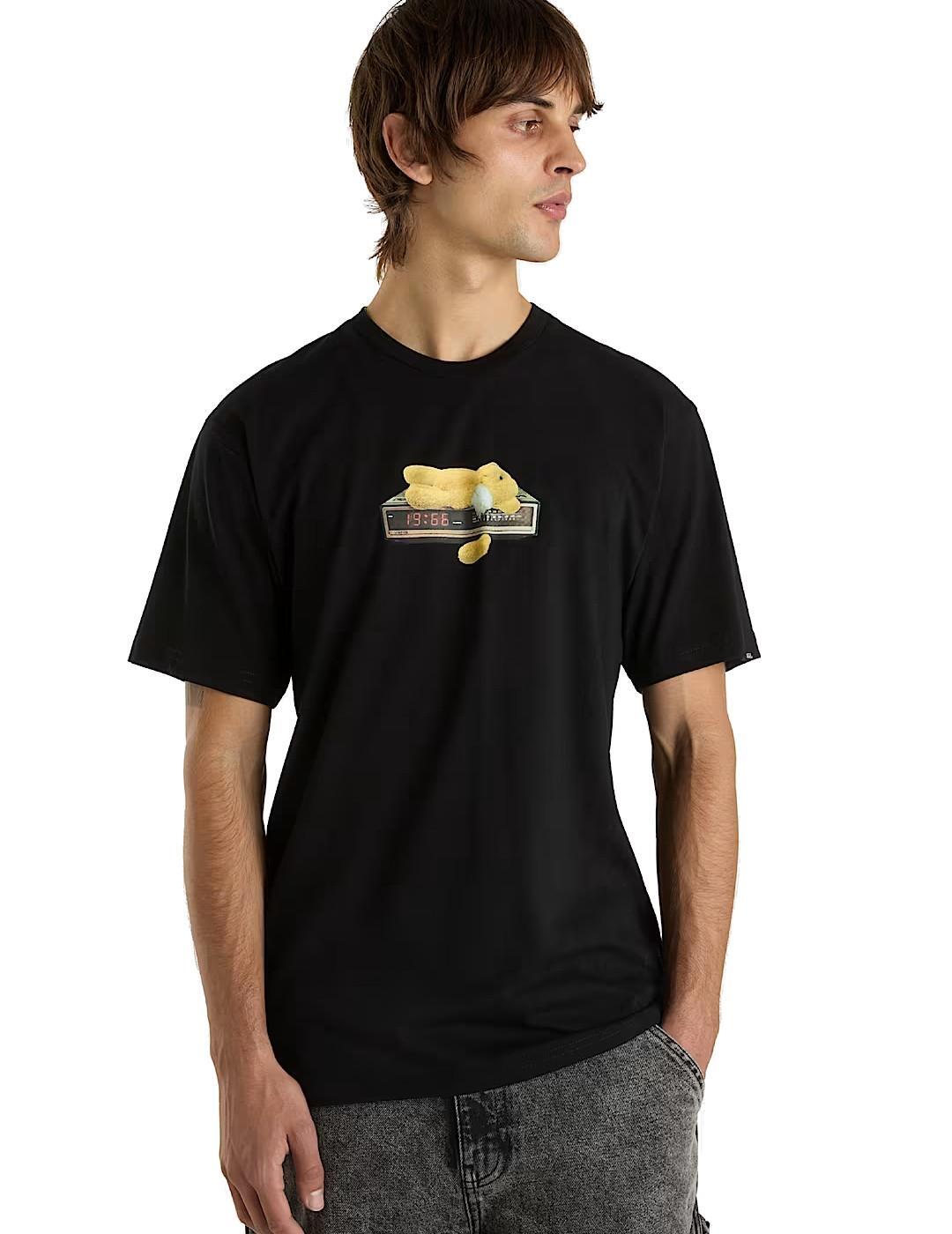 Camiseta para Hombre Vans Times up Negro 3/5