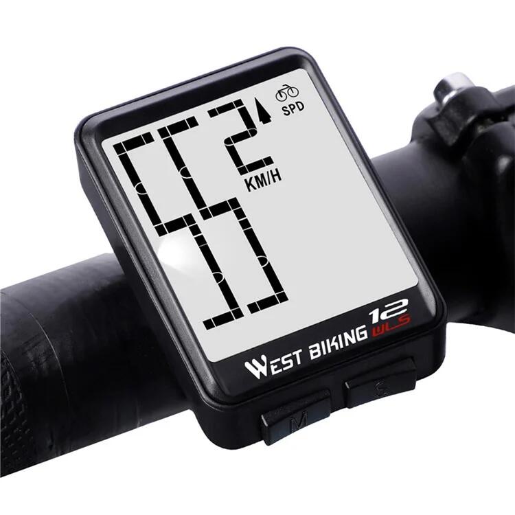 WEST BIKING Computer da bici per MTB e strada, display retroilluminato  multifunzione