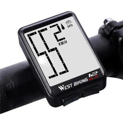Computer da bici per MTB e strada. display retroilluminato multifunzione