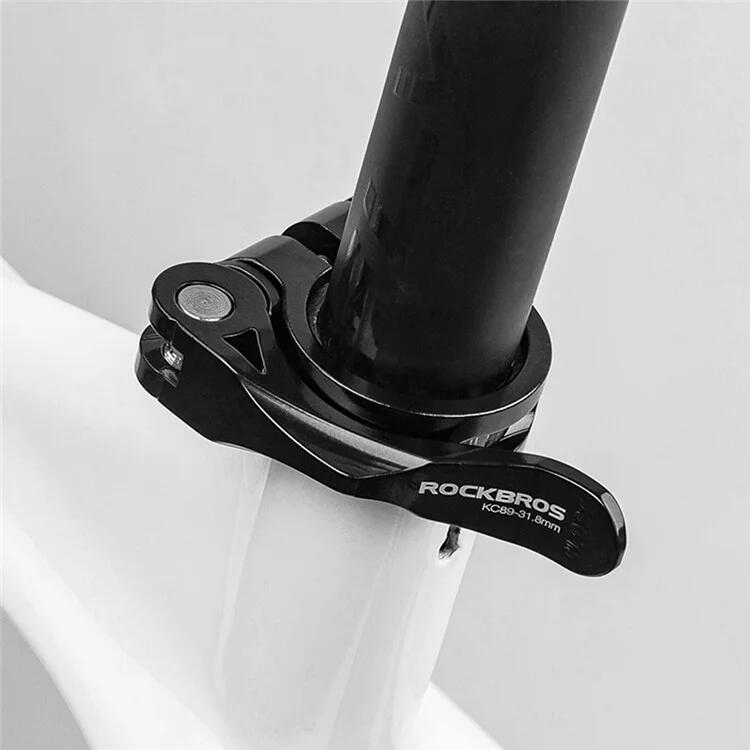 Abrazadera de tija de sillín de bicicleta de 31,8 mm 6/7