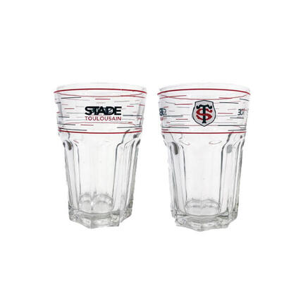 Set de 2 verres à eau Stade Toulousain
