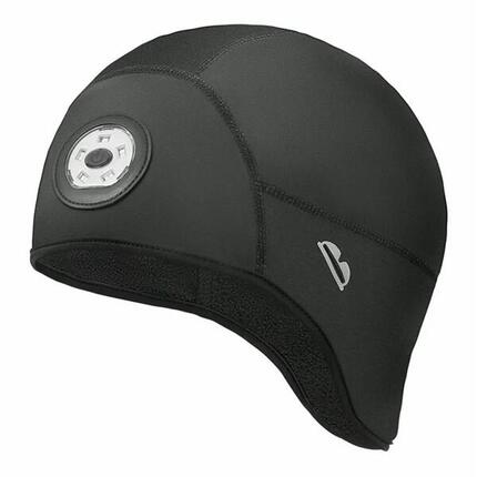 Bonnet en velours d'hiver avec lumière à 3 modes, bonnet léger et chaud