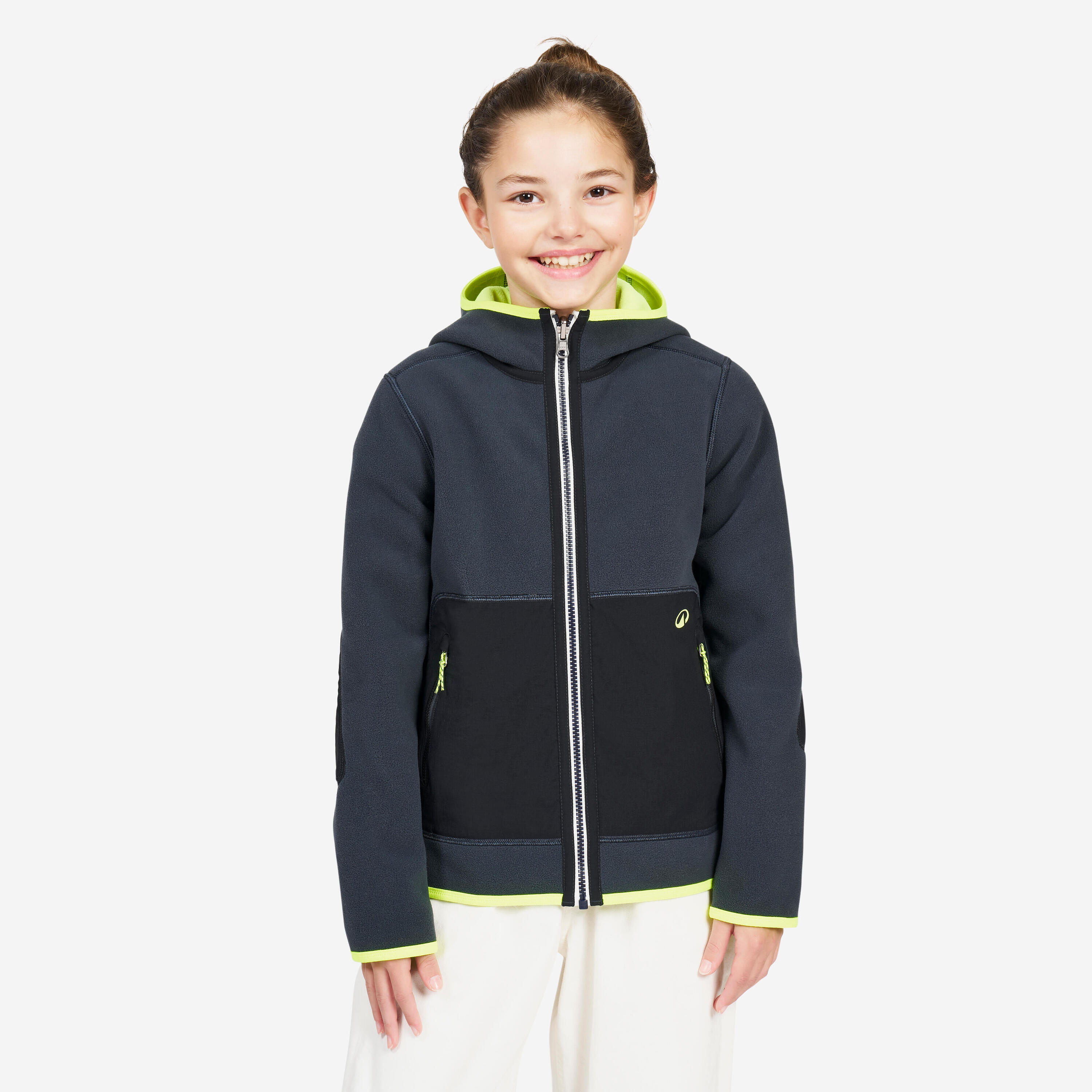 TRIBORD Tweedehands - Warme en omkeerbare fleece jas voor zeilen kinderen... - REDELIJK