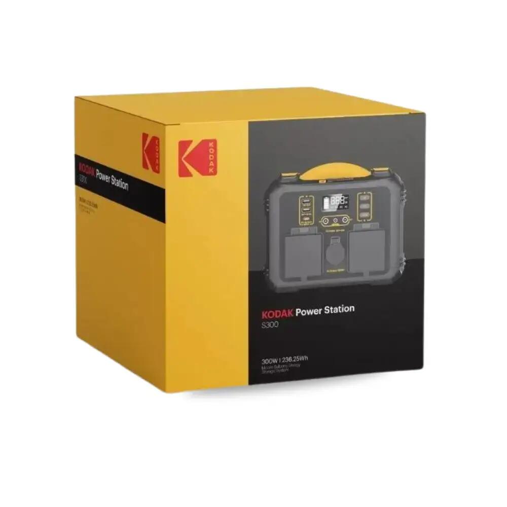 Station Électrique Portable KODAK S300 - Batterie LiFePO4 236Wh 7/7