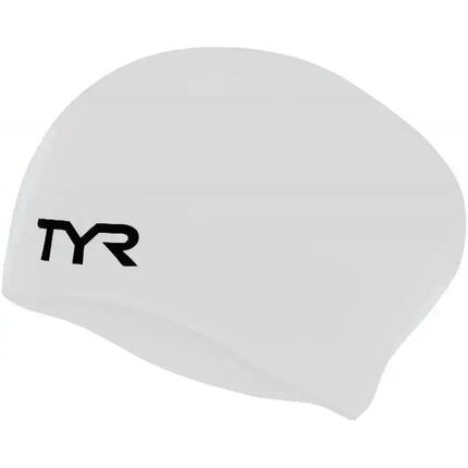 Bonnet de bain silicone cheveux longs TYR adulte