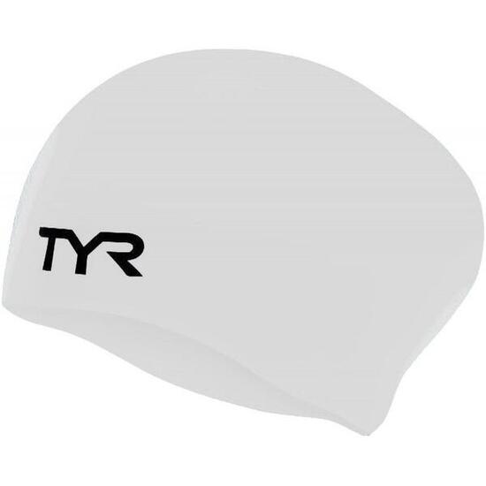 Bonnet de bain silicone cheveux longs TYR adulte