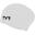 Bonnet en silicone sans rides pour cheveux longs TYR - Blanc