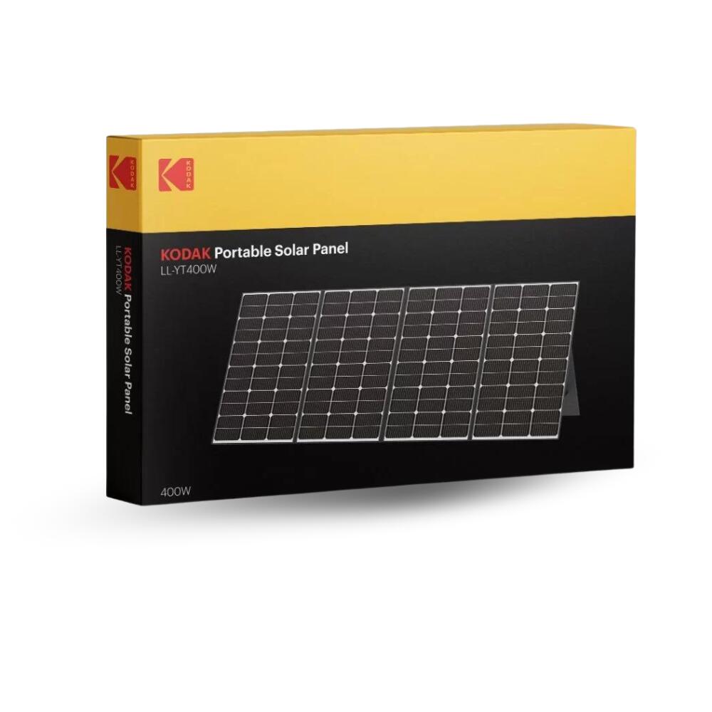 Panneau Solaire Portable KODAK 400W - Rendement 23% - Étanche IP65 6/6