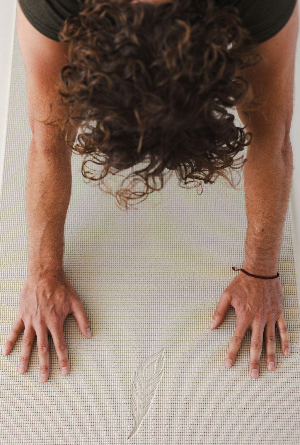 Yogamat Extra Dik 6 mm - Antislip - 183 x 61 cm - Crème 6/7