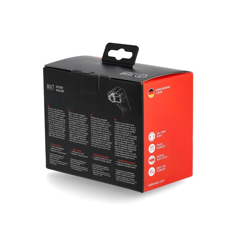 LEDLENSER MH7 latarka czołowa czołówka 600lm