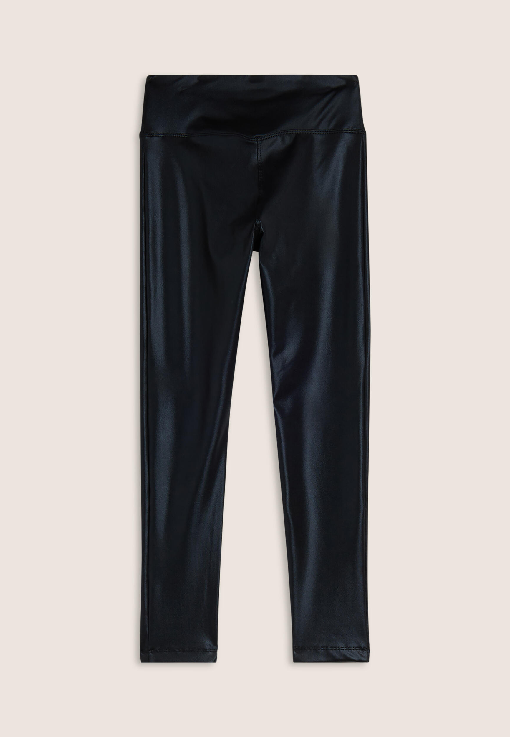 Legging 7/8 taille classique en jersey enduit effet mouillé 2/3