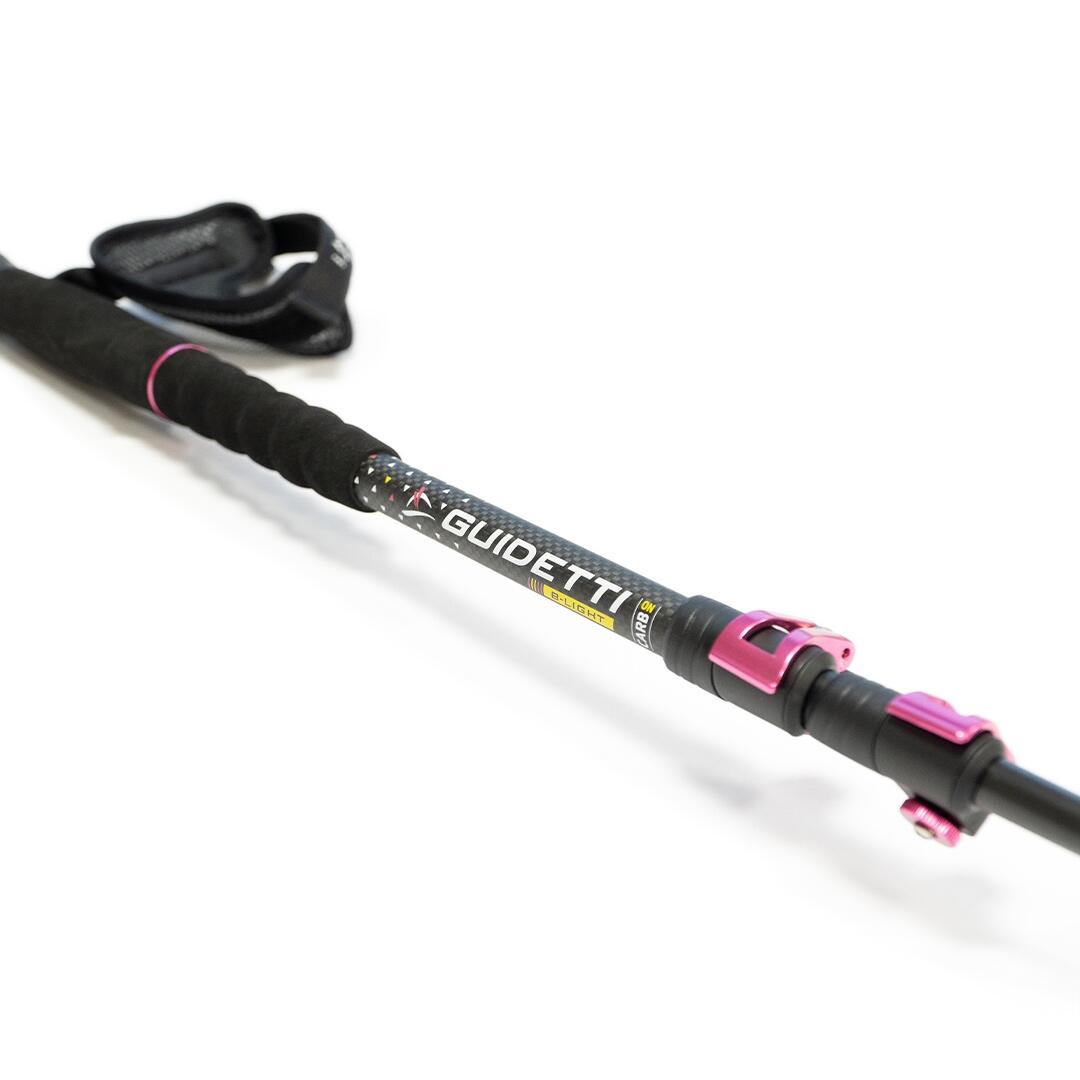 Bâton Grande Randonnée Télescopique - B-LIGHT CARBON MK2 - RUBIS 59-125 cm 5/7