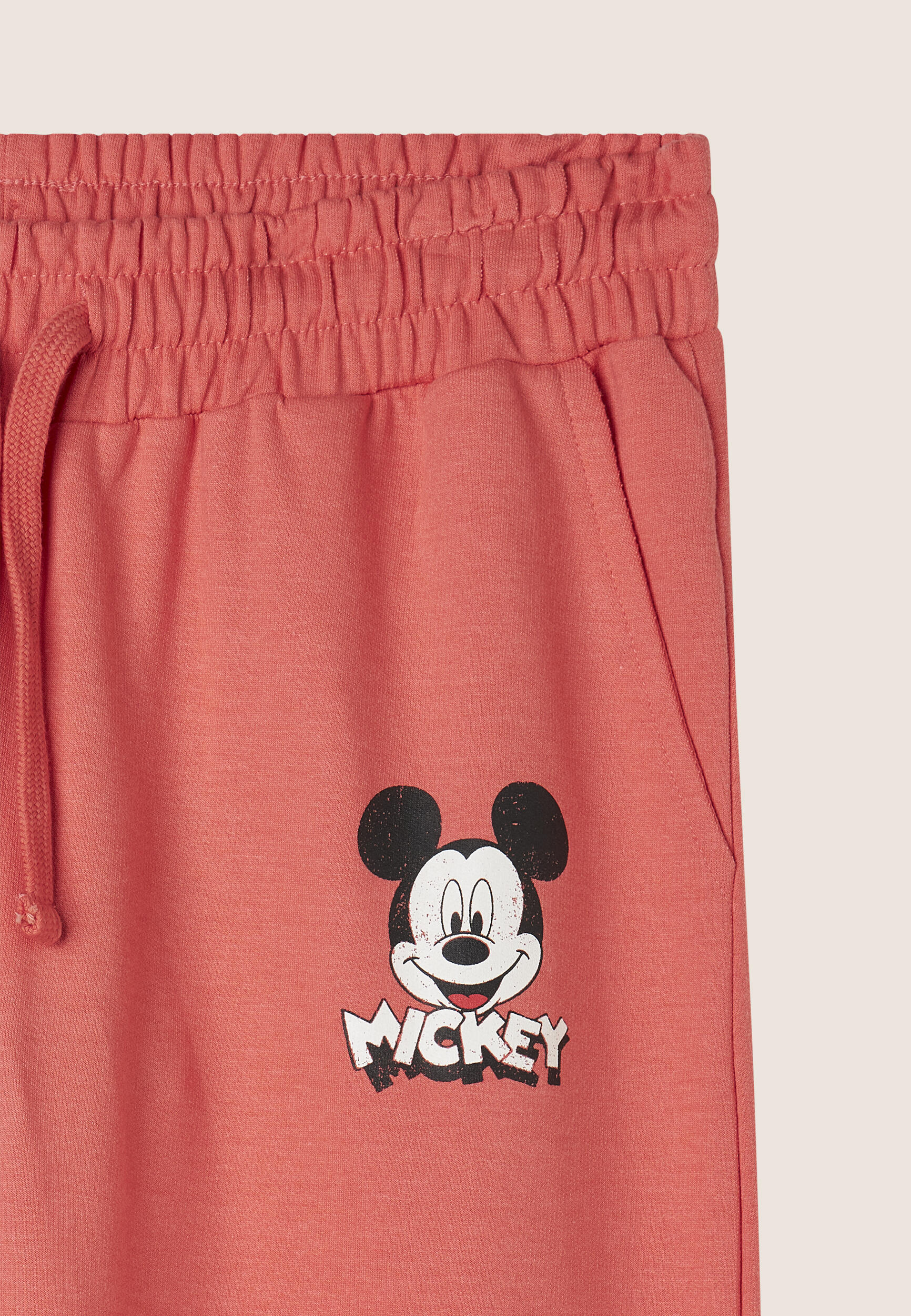 Pantaloni Jogger regular fit con stampa Mickey Mouse 3/3